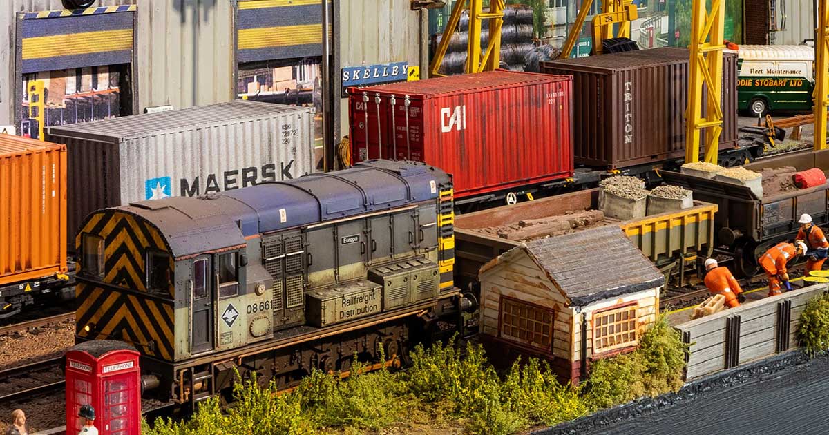 How to Build a Realistic Freight Yard for Your Model Railway