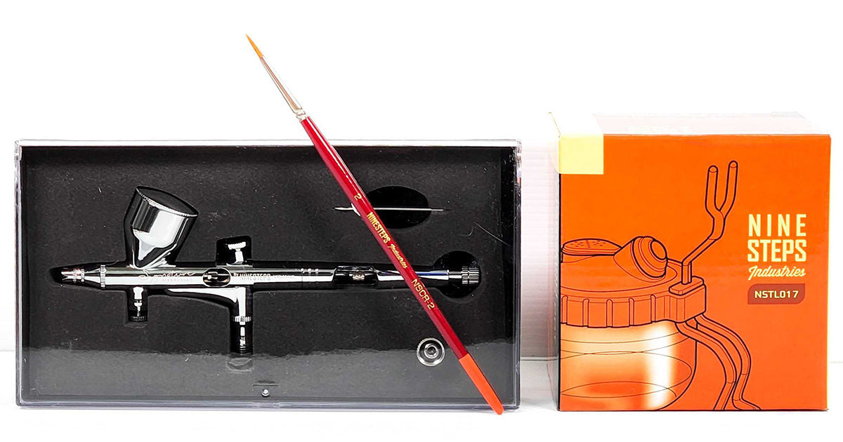 Why Airbrush Paint Spiders on Plastic Models