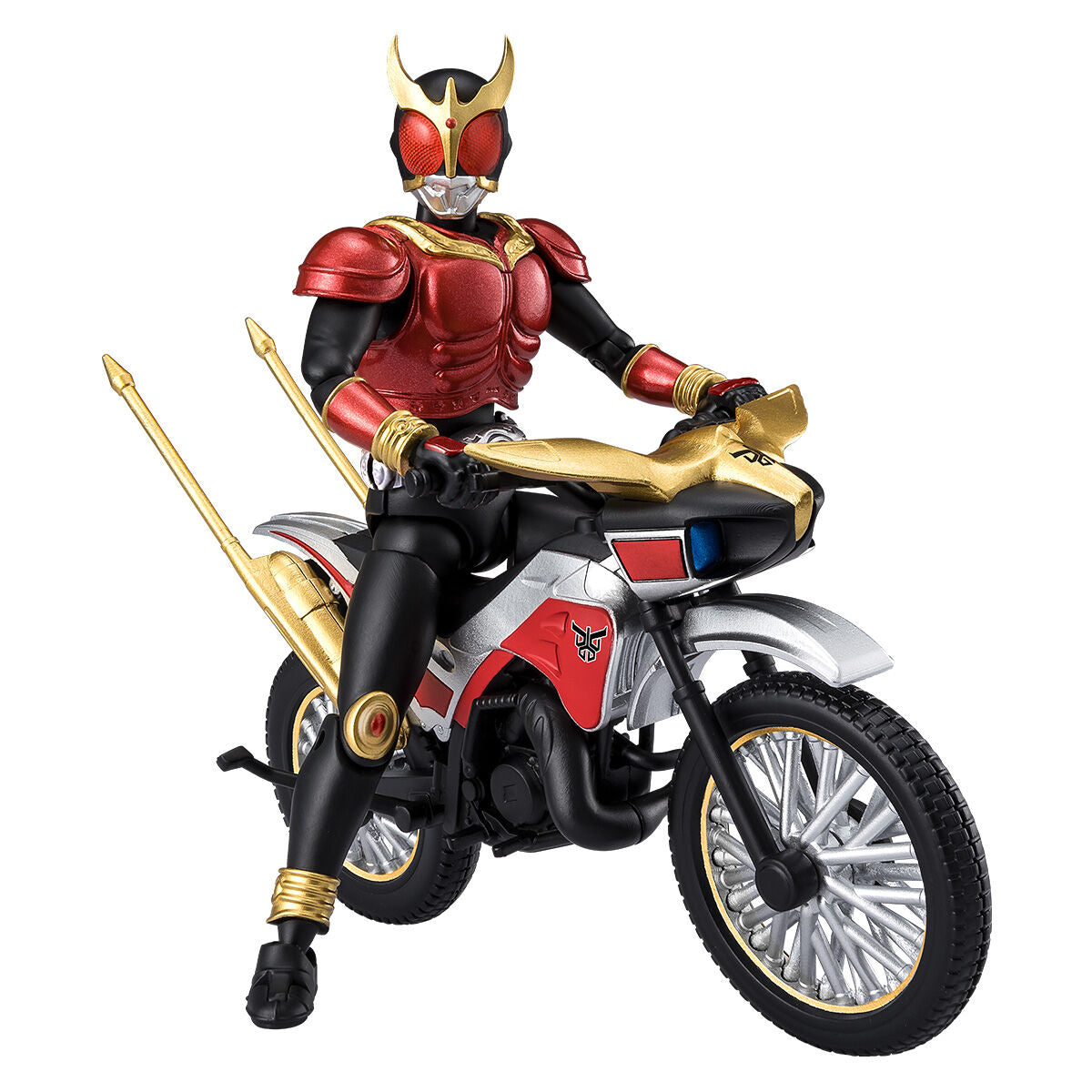 Premium Bandai Sho-do EXCEED Kamen Rider Kuuga Mighty Form & Trychaser 2000 Set W/O GUM