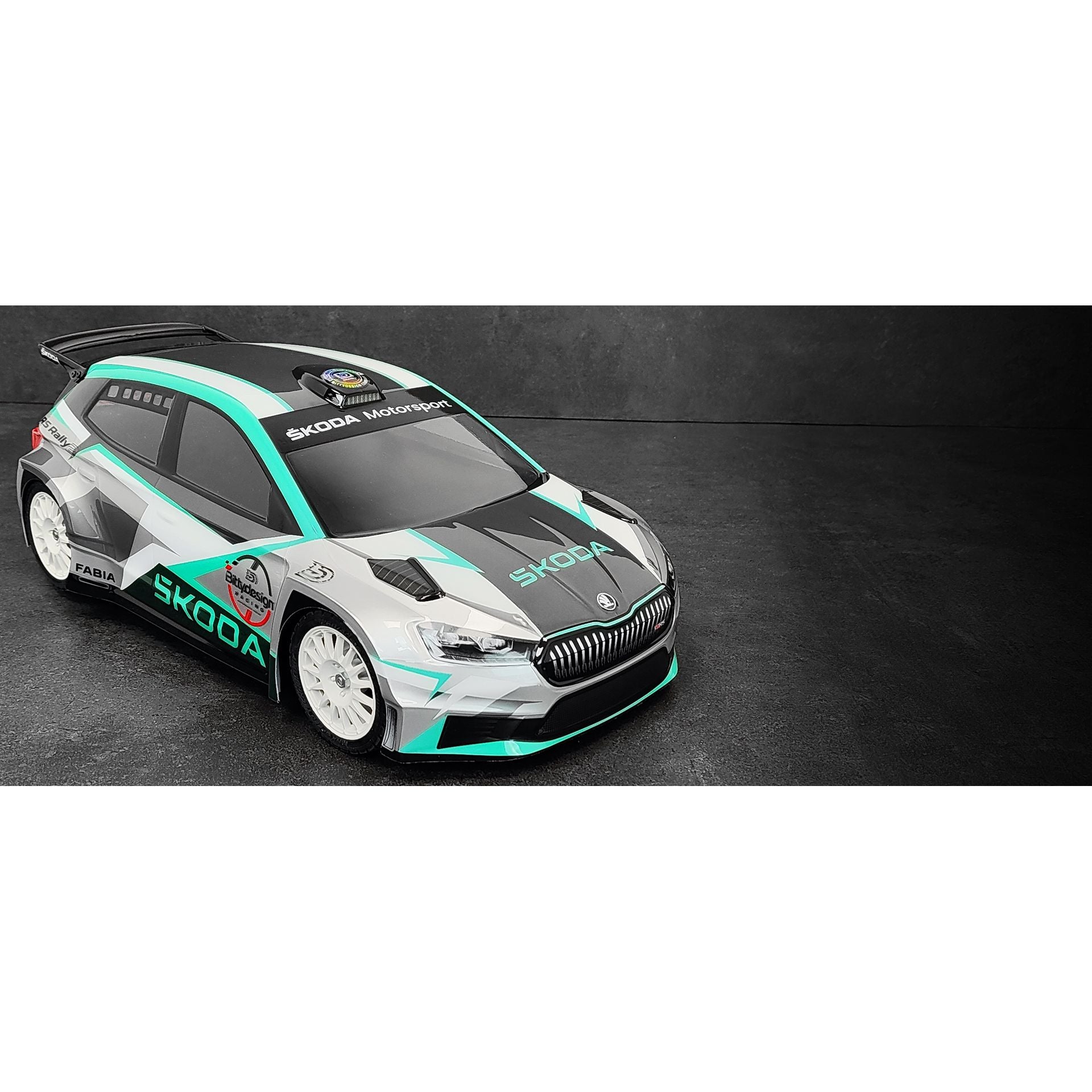 BITTYDESIGN 1/10 Skoda Fabia RS Rally2 190mm