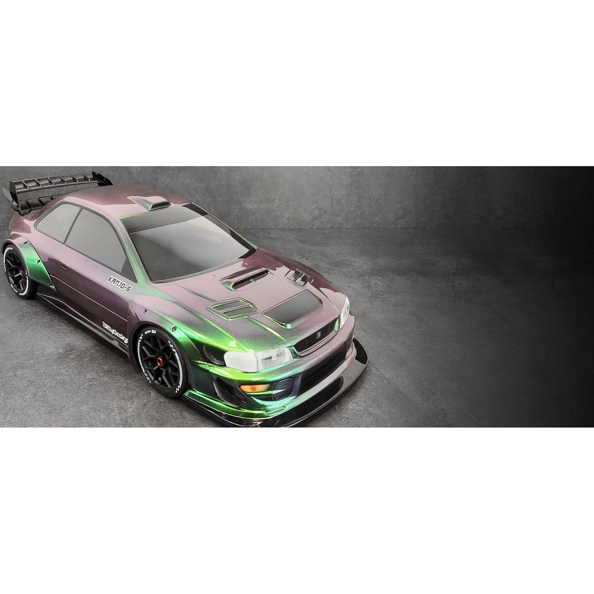 BITTYDESIGN 1/7 Kanjo-S Clear Body for Arrma Felony, Pre-Cut 1.5mm