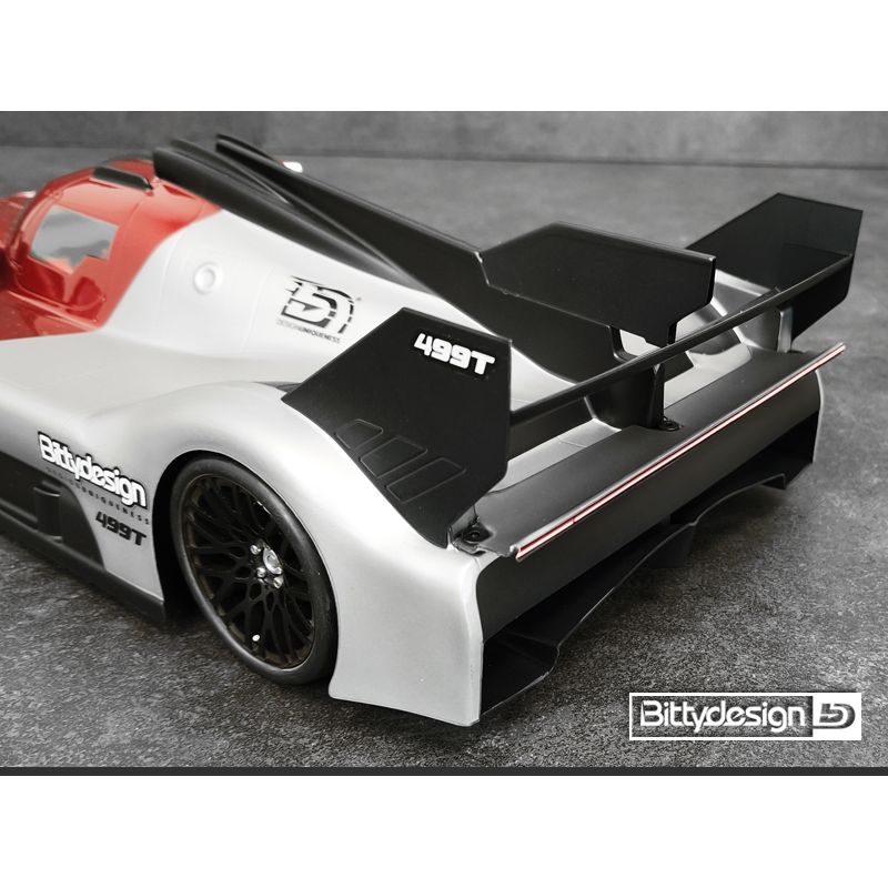 BITTYDESIGN Aesthetic kit for 499T LMH body, include driver+helmet/light buckets/rear diffuser