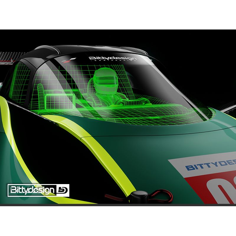BITTYDESIGN Aesthetic kit for AMR10 LMH body