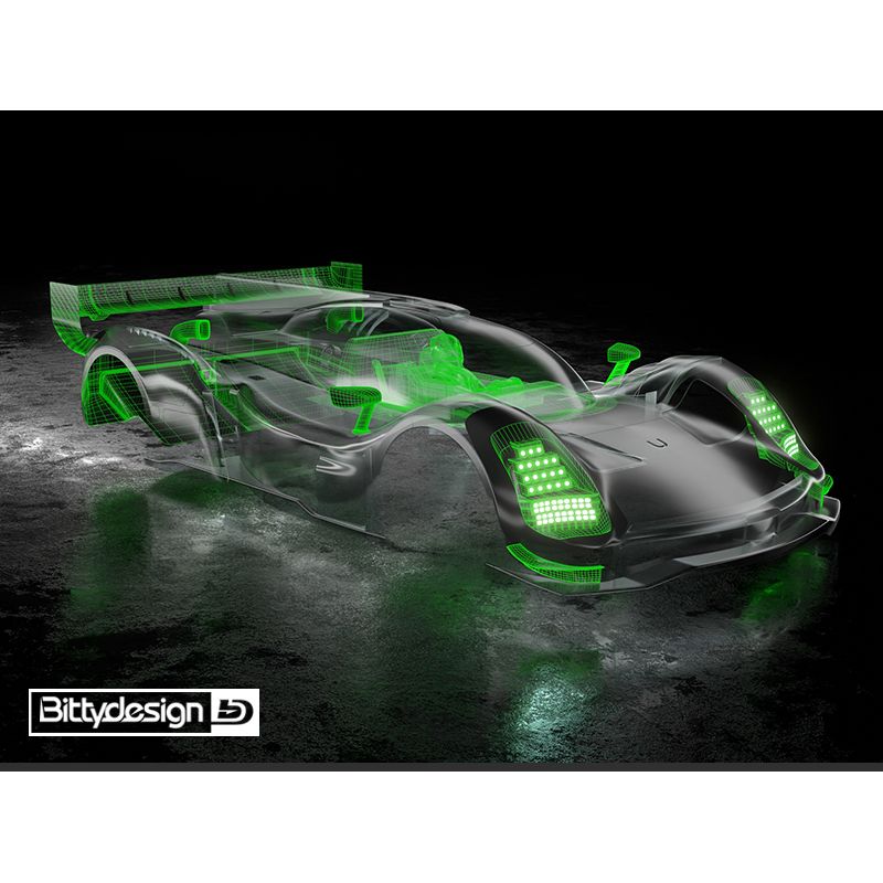 BITTYDESIGN Aesthetic kit for GLH-007 LMH body