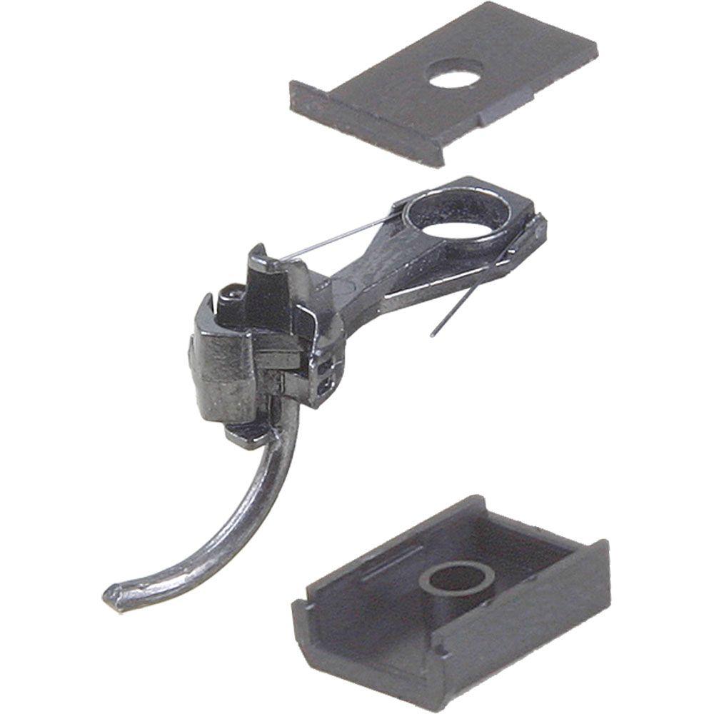 KADEE #119 HO Scale SE Shelf Whisker Metal Couplers with Gearboxes - Medium (9/32") Centerset Shank