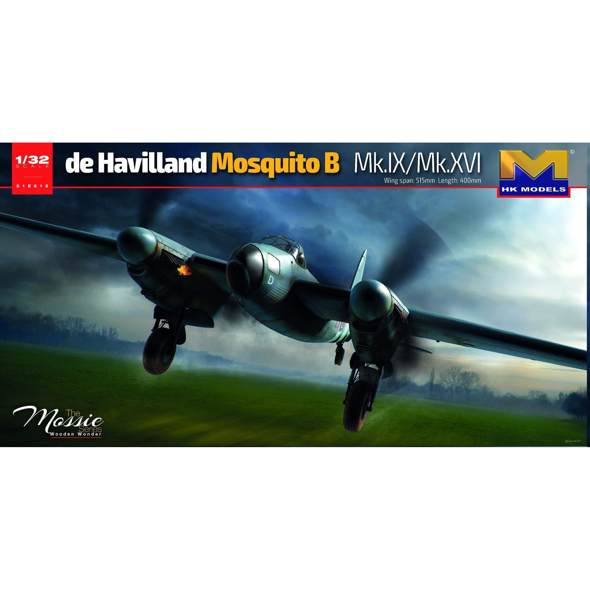HONG KONG MODELS 1/32 de Havilland Mosquito B. Mk IX/Mk.XVI