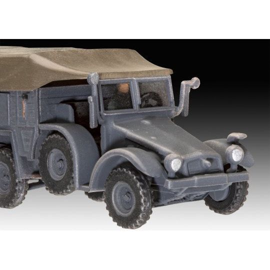 REVELL 1/76 Krupp Protze KFZ 69 with 3.7cm PaK