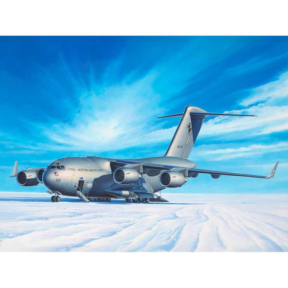 REVELL 1/144 BOEING C-17A GLOBEMASTER III WITH AUS. DECALS