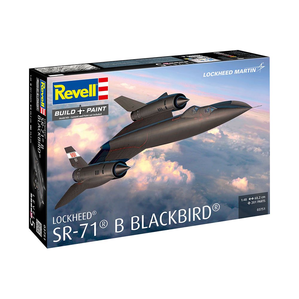REVELL 1/48 Lockheed Sr-71B Blackbird