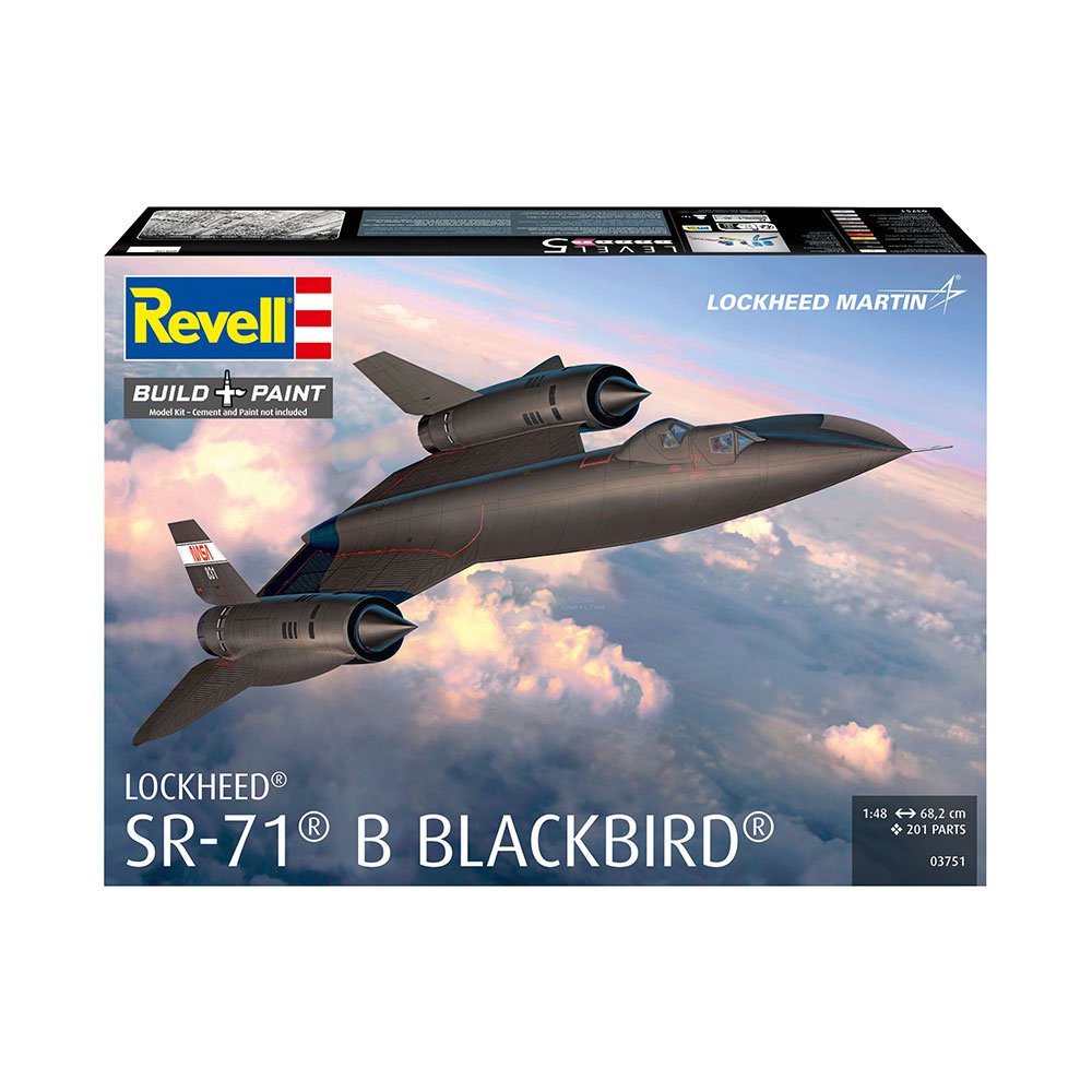 REVELL 1/48 Lockheed Sr-71B Blackbird