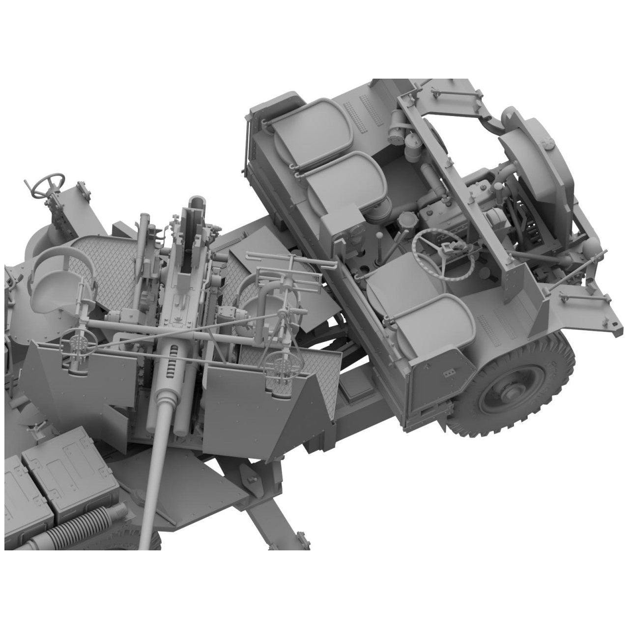 THUNDER 1/35 Morris Bofors Gun Truck Early