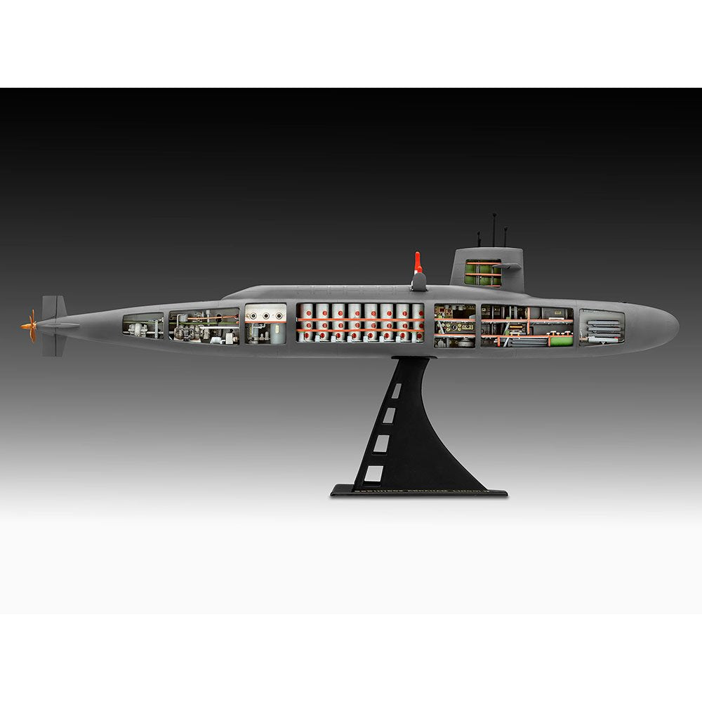 REVELL 1/253 S.S.B. ABRAHAM LINCOLN WITH INTERIOR