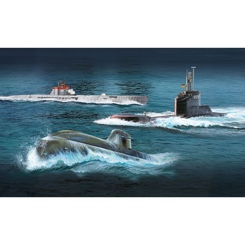 REVELL 1/144 70 YEARS BUNDESWEHR - WILHELM BAUER TYPE 206A CLASS 2