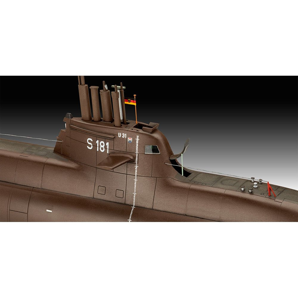 REVELL 1/144 70 YEARS BUNDESWEHR - WILHELM BAUER TYPE 206A CLASS 2