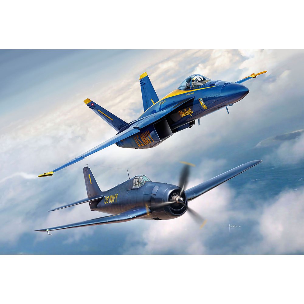 REVELL 1/72 Gift Set Blue Angels - 80 Years