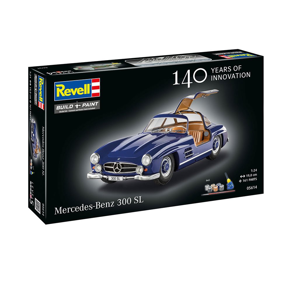REVELL 1/24 GIFT SET MERCEDES-BENZ 300 SL - 100 YEARS