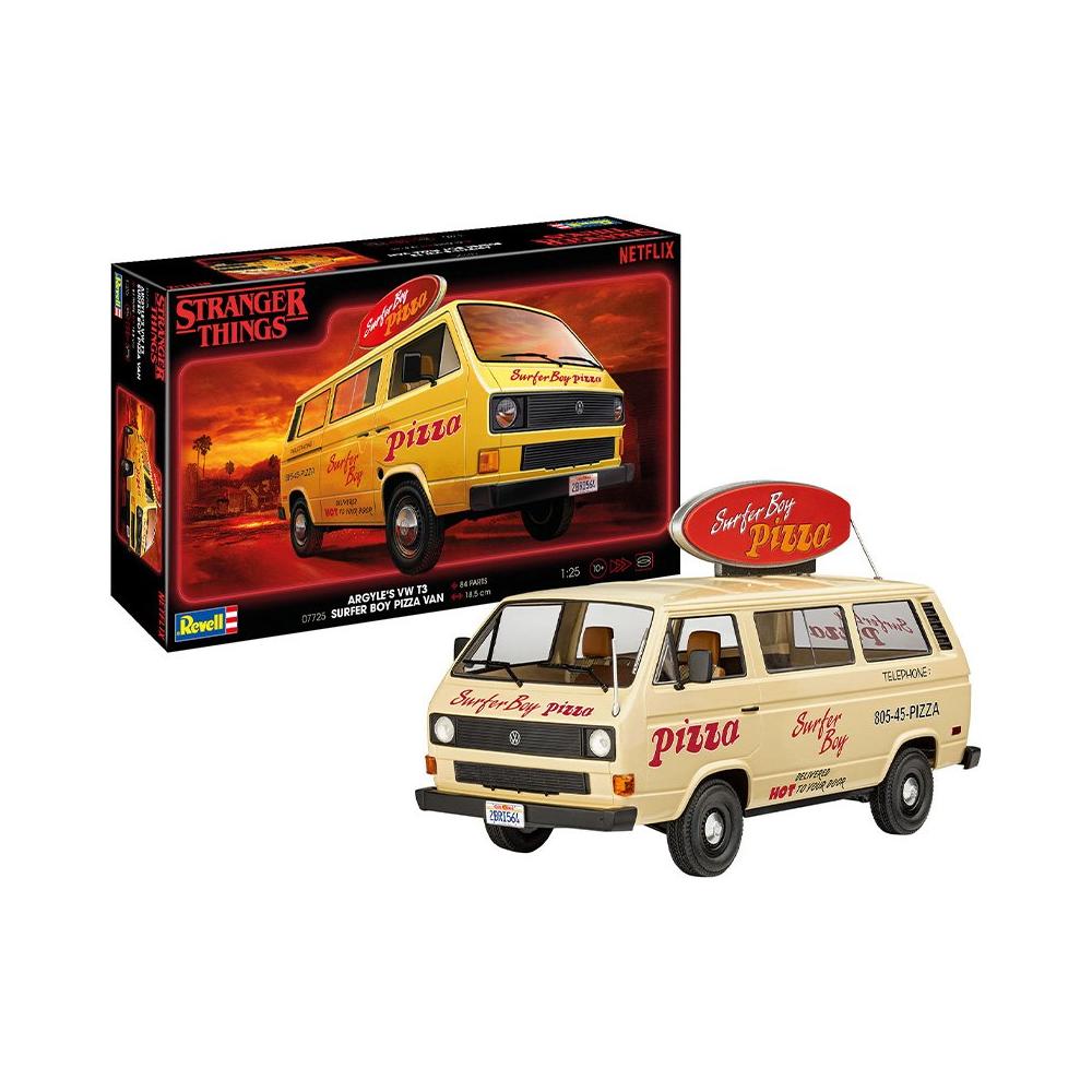REVELL VW T3 BUS "SURFER BOY": STRANGER THINGS