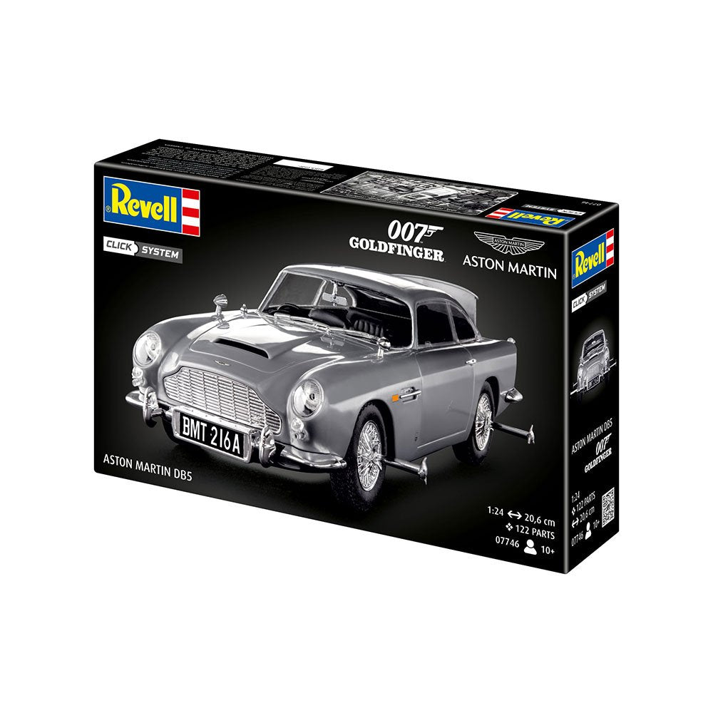 REVELL 1/24 JAMES BOND ASTON MARTIN DB5 - CLICK SYSTEM