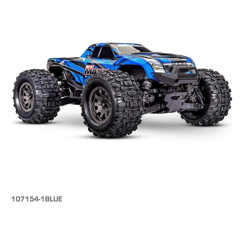 TRAXXAS Mini Maxx BL-2S Brushless Monster Truck 1/16 - Blue