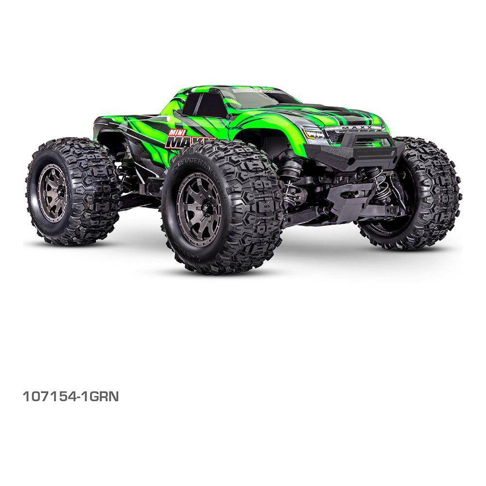 TRAXXAS Mini Maxx BL-2S Brushless Monster Truck 1/16 - Green