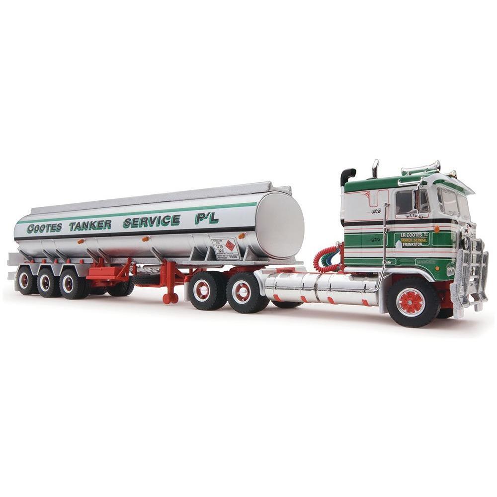 HIGHWAY REPLICAS 1/64 Tanker Semi - Cootes Tanker Service