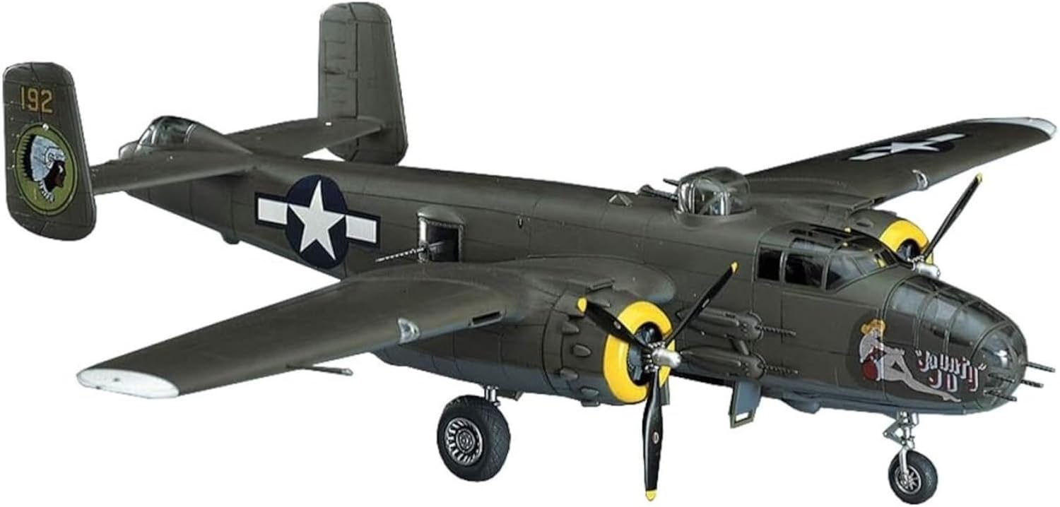 HASEGAWA 1/72 B-25J Mitchell (U.S. Army Air Force Bomber)