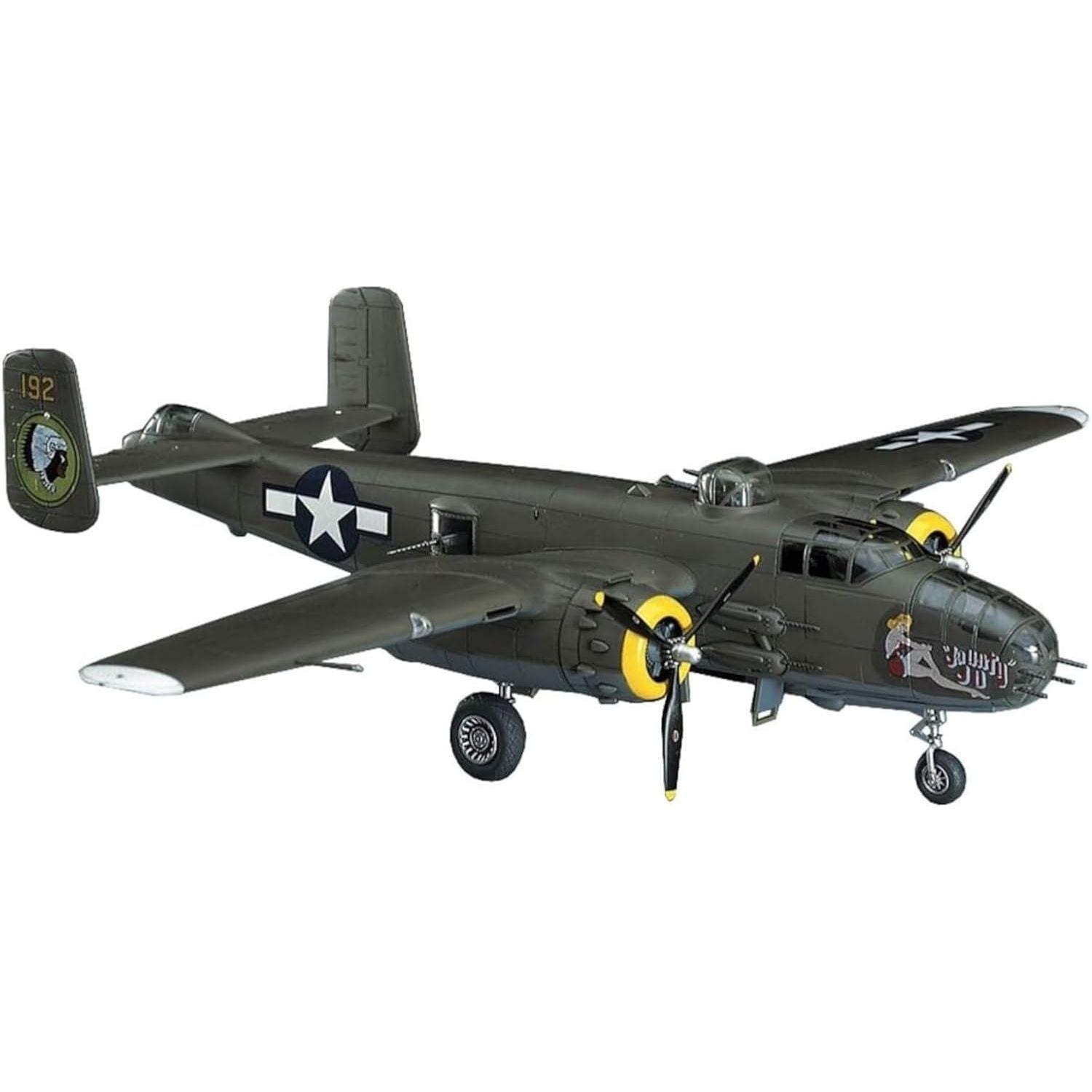 HASEGAWA 1/72 B-25J Mitchell (U.S. Army Air Force Bomber)