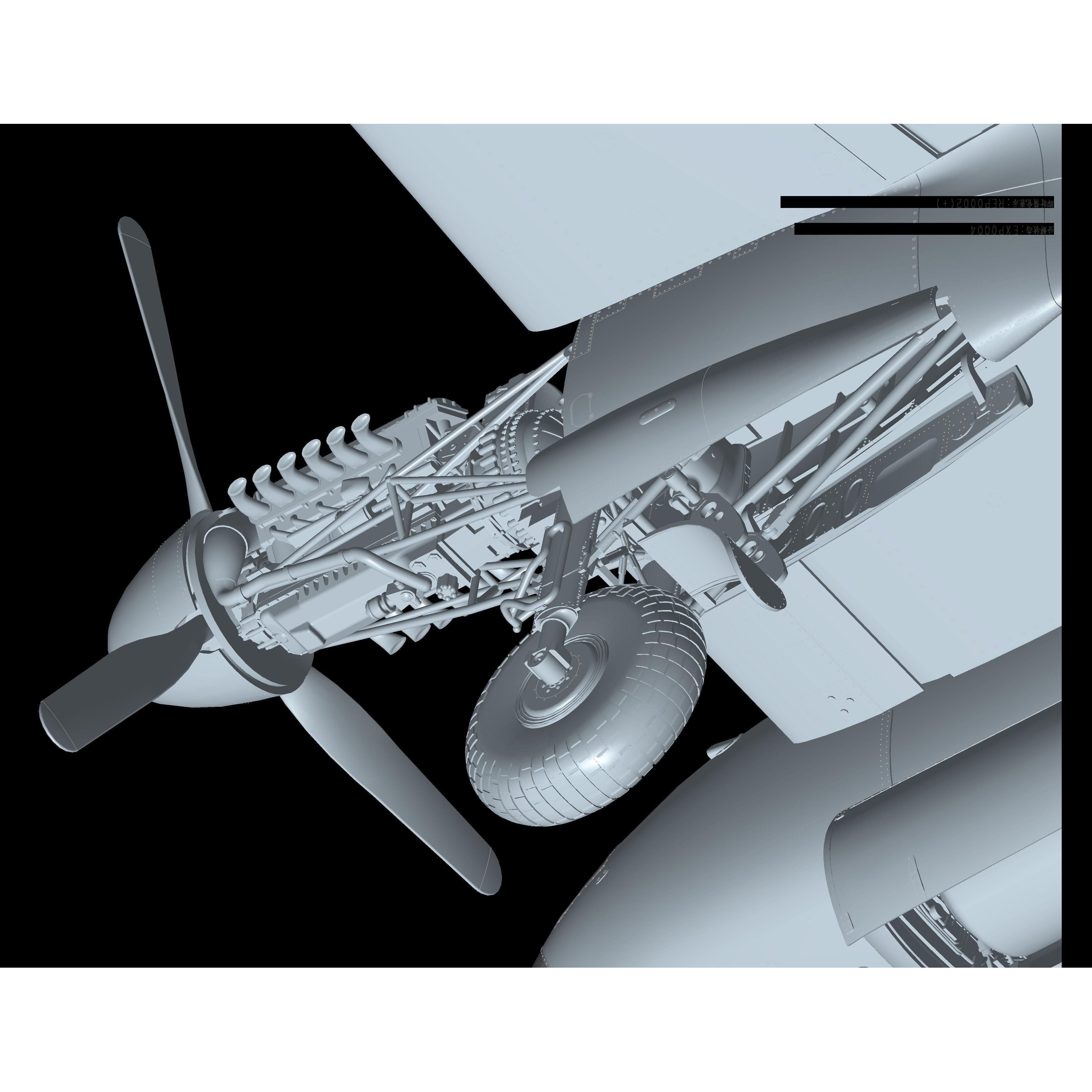 HONG KONG MODELS 1/32 de Havilland Mosquito B. Mk IX/Mk.XVI