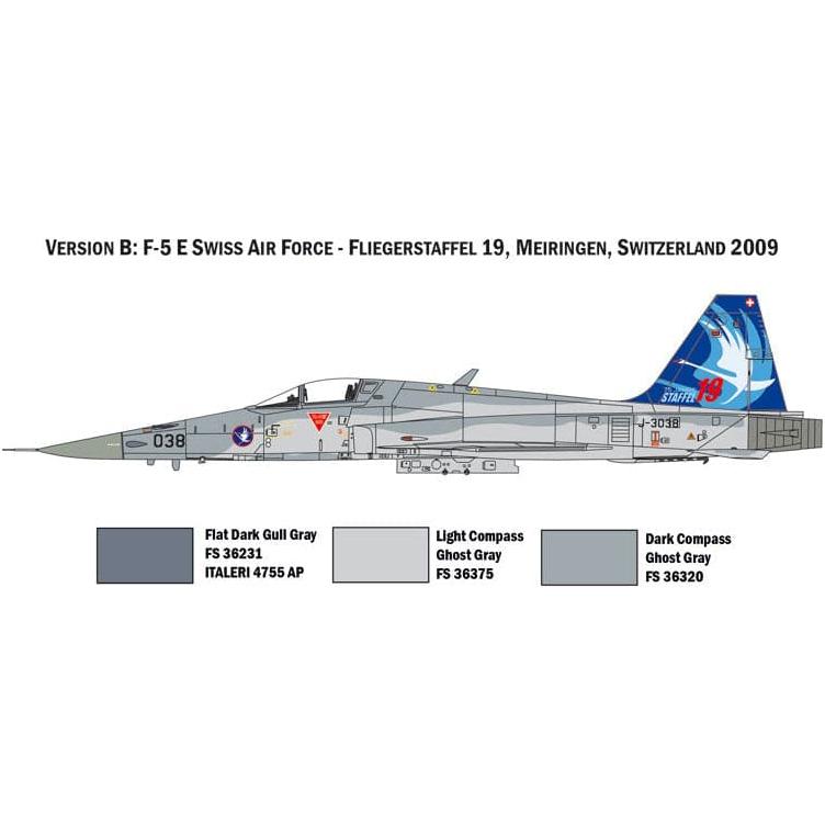 ITALERI 1/72 F-5E Swiss Air Force