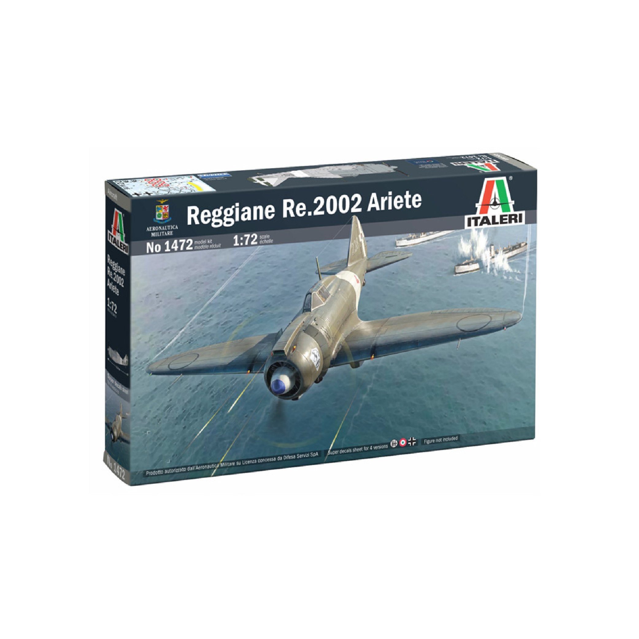 ITALERI 1/72 Reggiane Re.2002 Ariete - New Decals