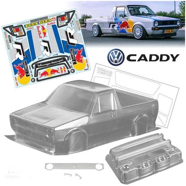 BODYWORX Clear Body VW Caddy 1/10th 190mm