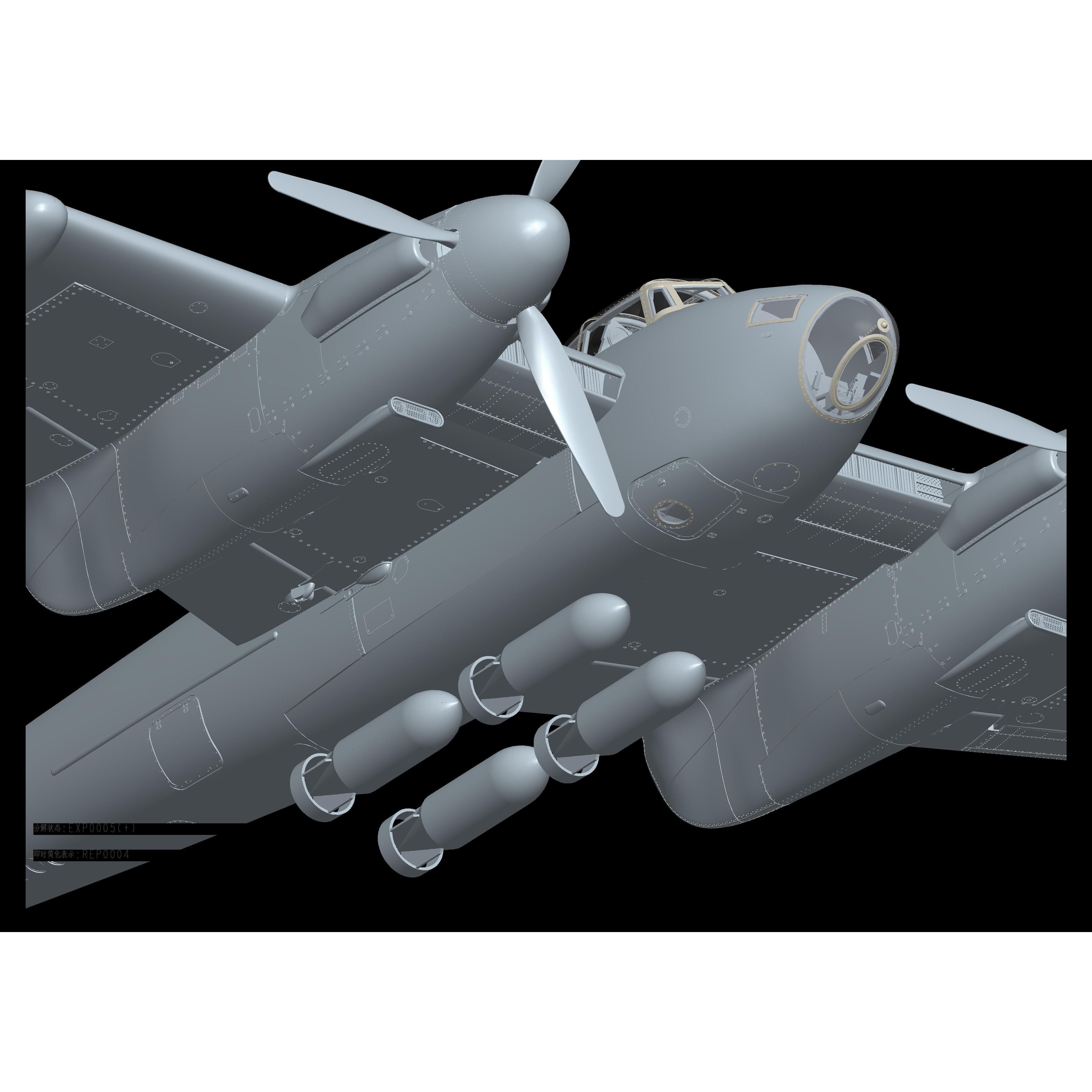 HONG KONG MODELS 1/32 de Havilland Mosquito B Mk.IV Series II