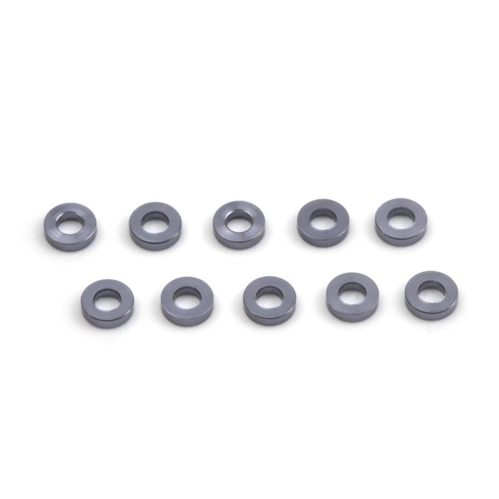 MAVERICK ALUMINUM SHIM 4X1.4X1MM (GUNMETAL/10PCS)