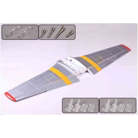 FMS 1400mm P-51D Red Tail V8, Main wing set