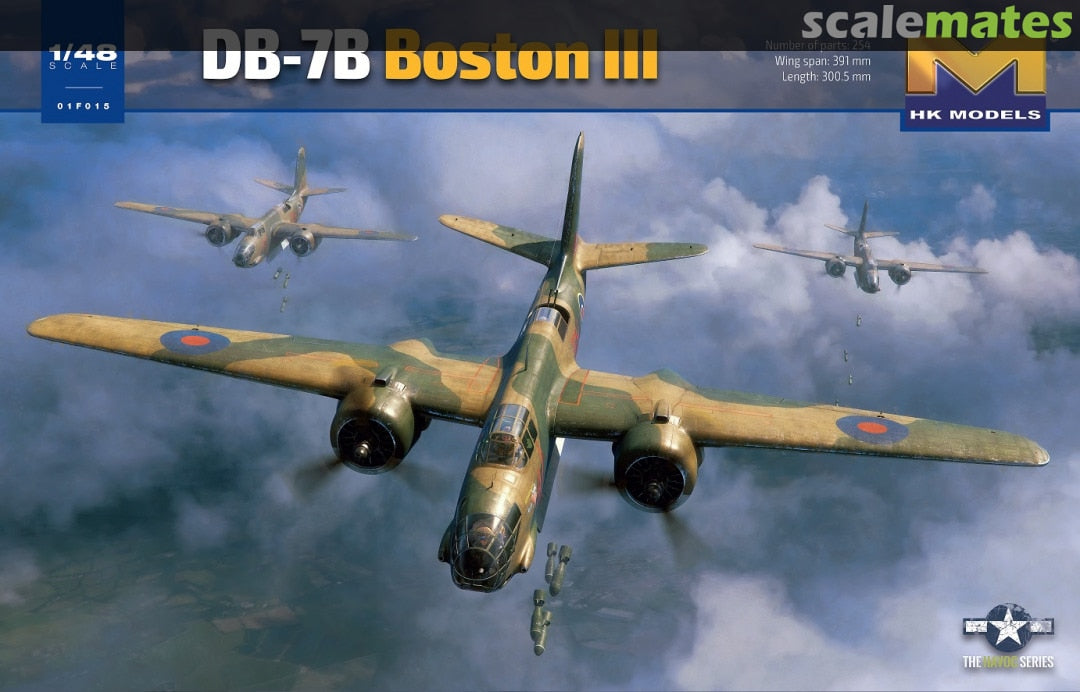 HONG KONG MODELS 1/48 DB-7B Boston lll 01F015