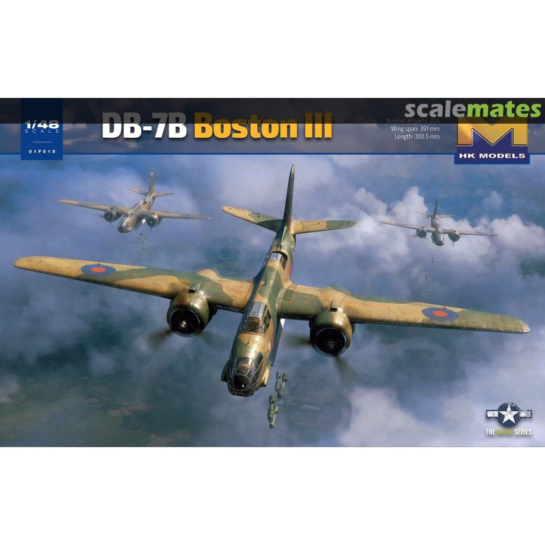 HONG KONG MODELS 1/48 DB-7B Boston lll 01F015