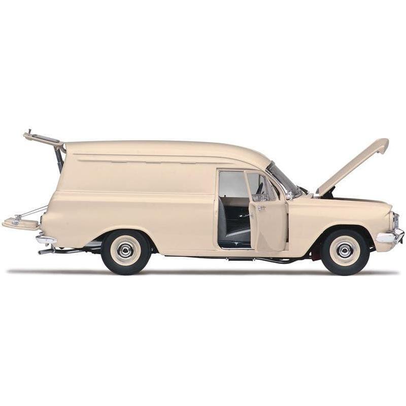 CLASSIC CARLECTABLES 1/18 Holden EH Panel Van - Windorah Beige