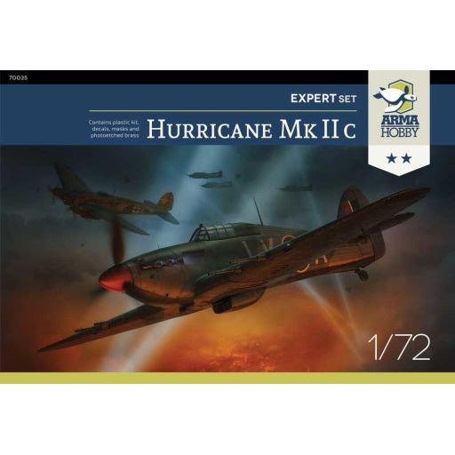 ARMA HOBBY 1/72 Hurricane Mk IIc Expert Set