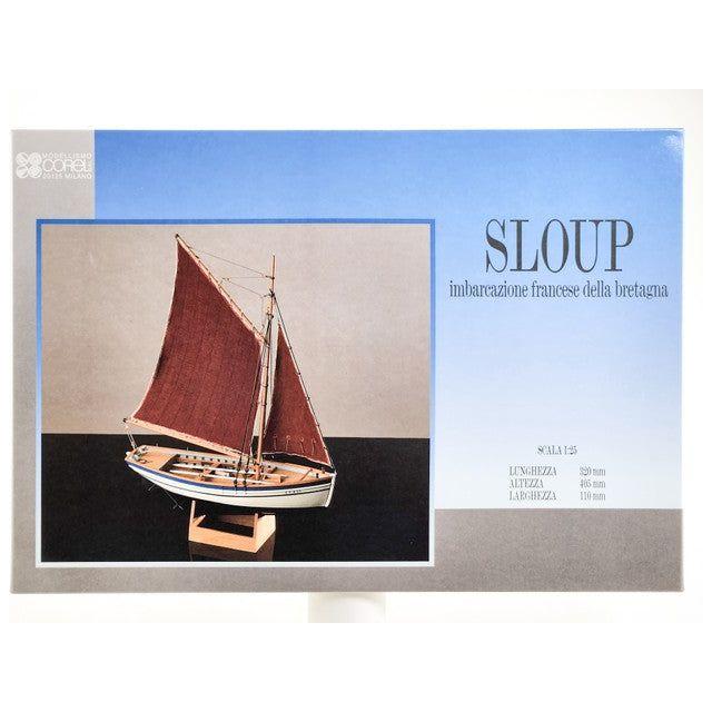 COREL 1/25 Sloup Brittany Oyster Boat Wooden Kit