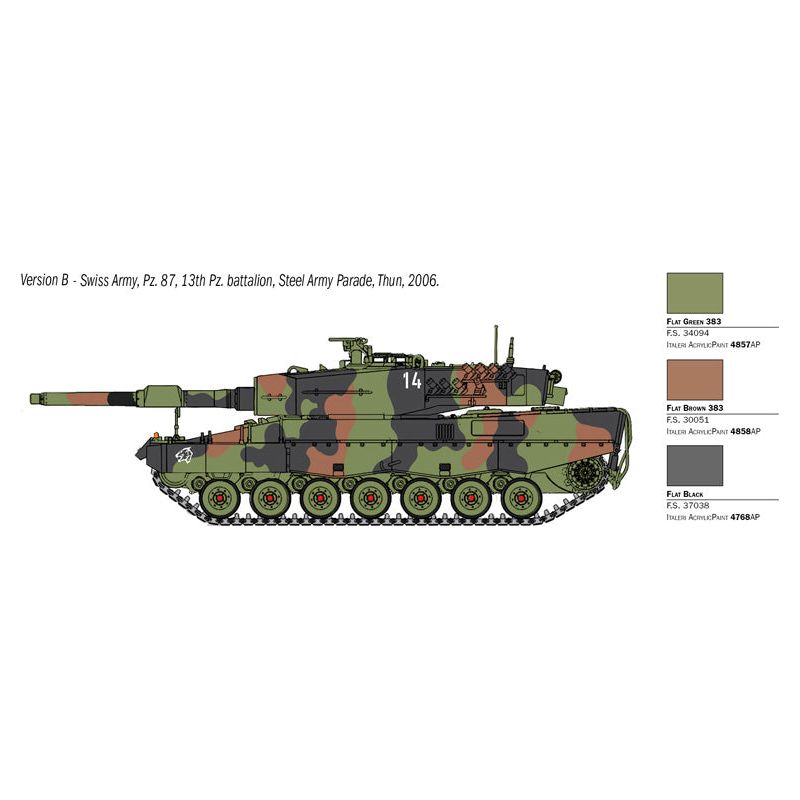 ITALERI Leopard 2A4 (War Thunder Series)