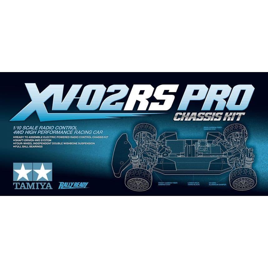 TAMIYA 1/10 RC XV-02RS Pro Chassis Kit High Performance Racing Car Chassis