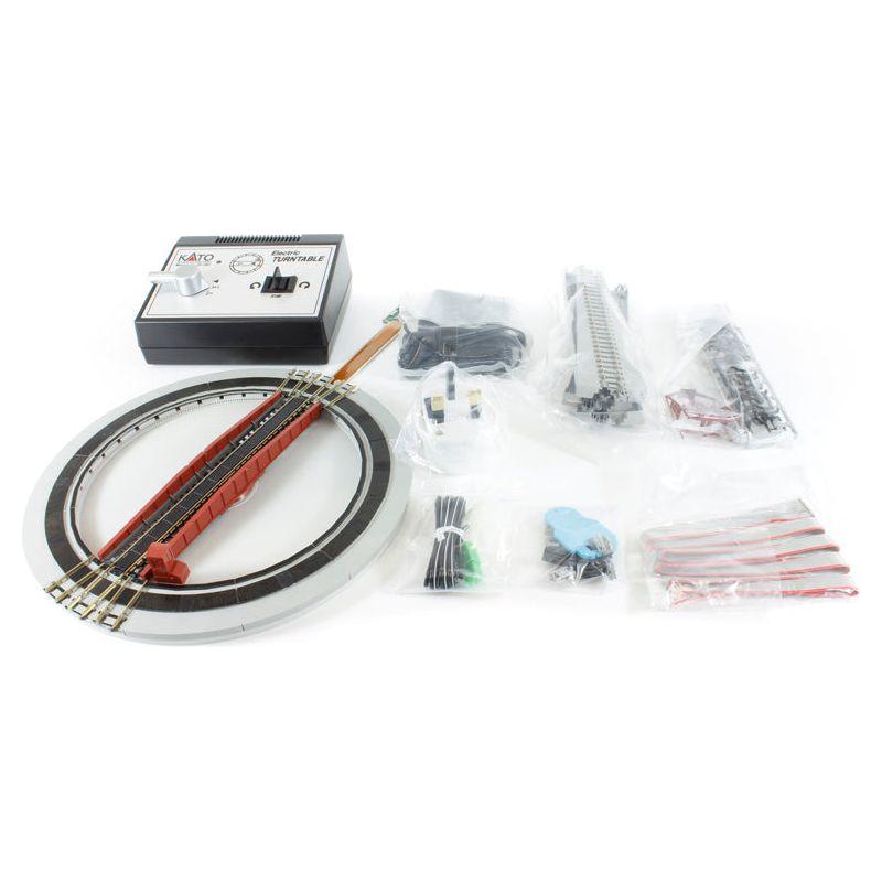 KATO N Unitrack Electric Turntable Turnout with Controller