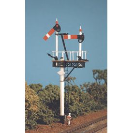 RATIO OO GWR Round Post Signal (1 Brackets/JCN Signals) Kit