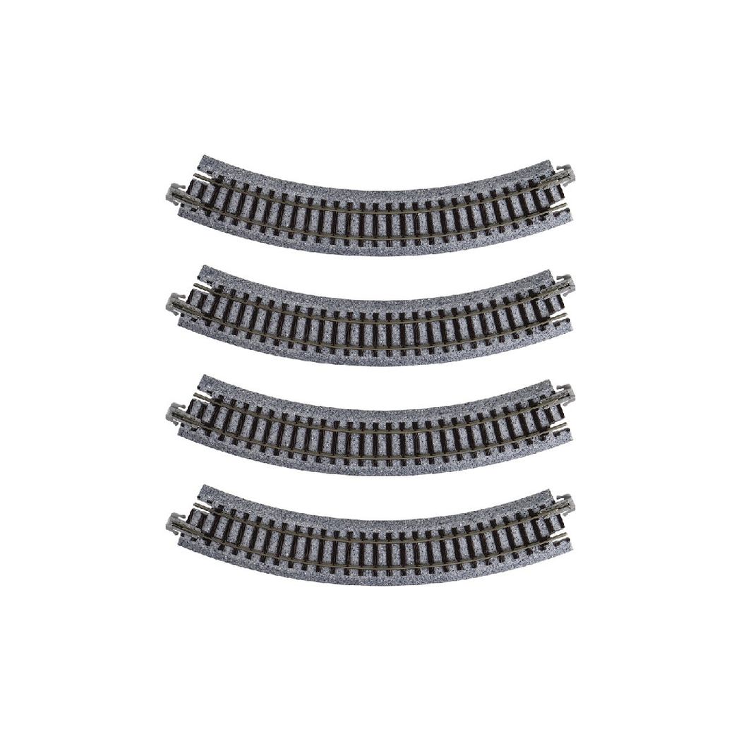 KATO N Unitrack Compact Curves183mm 45 Degree (4 Pack)