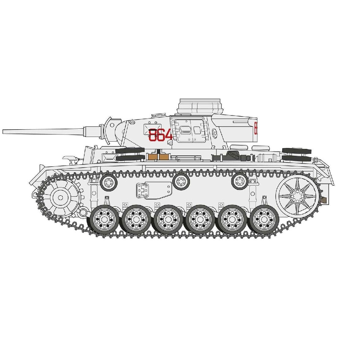 AIRFIX 1/35 Panzer III Ausf J