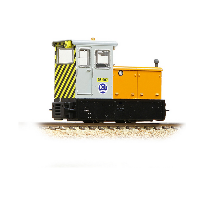 BACHMANN NARROW GAUGE OO9 Baguley-Drewry 70hp Diesel ICI Orange & Grey