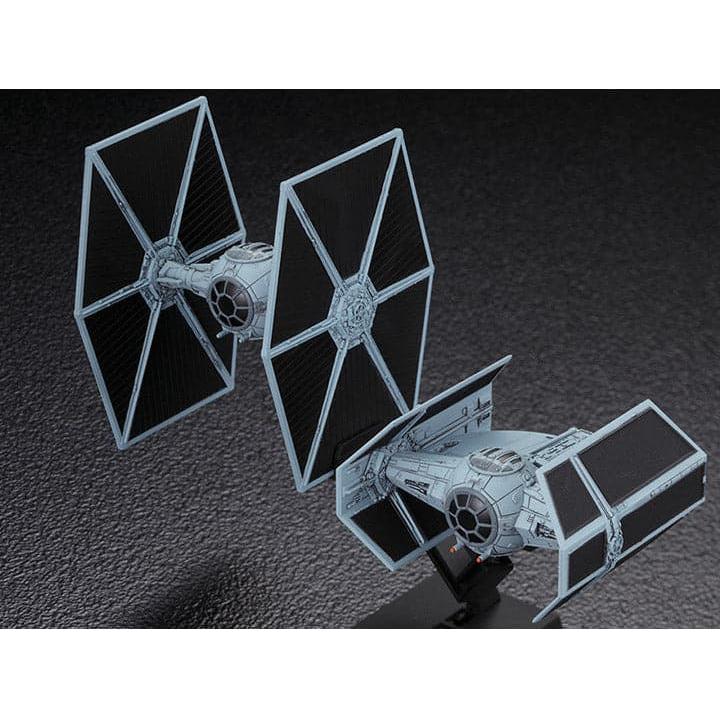 BANDAI Star Wars Vehicle Model 007 TIE Advanced x 1 & Fight