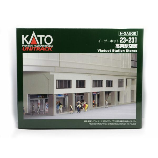 KATO N Scale Viaduct Station Shops (B)