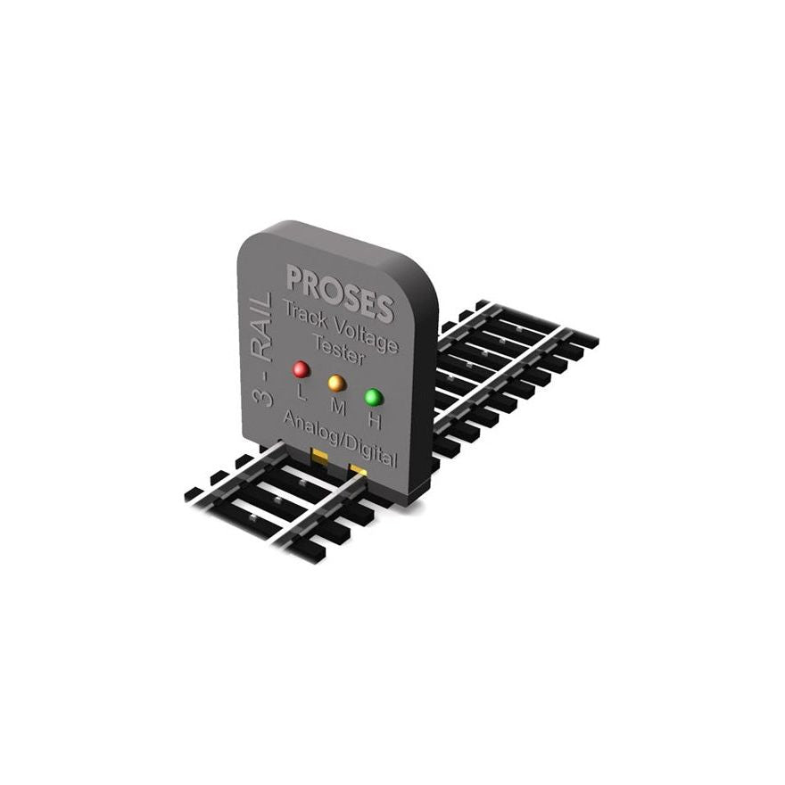 PROSES Track Voltage Tester for 3 Rail Tracks (Marklin)