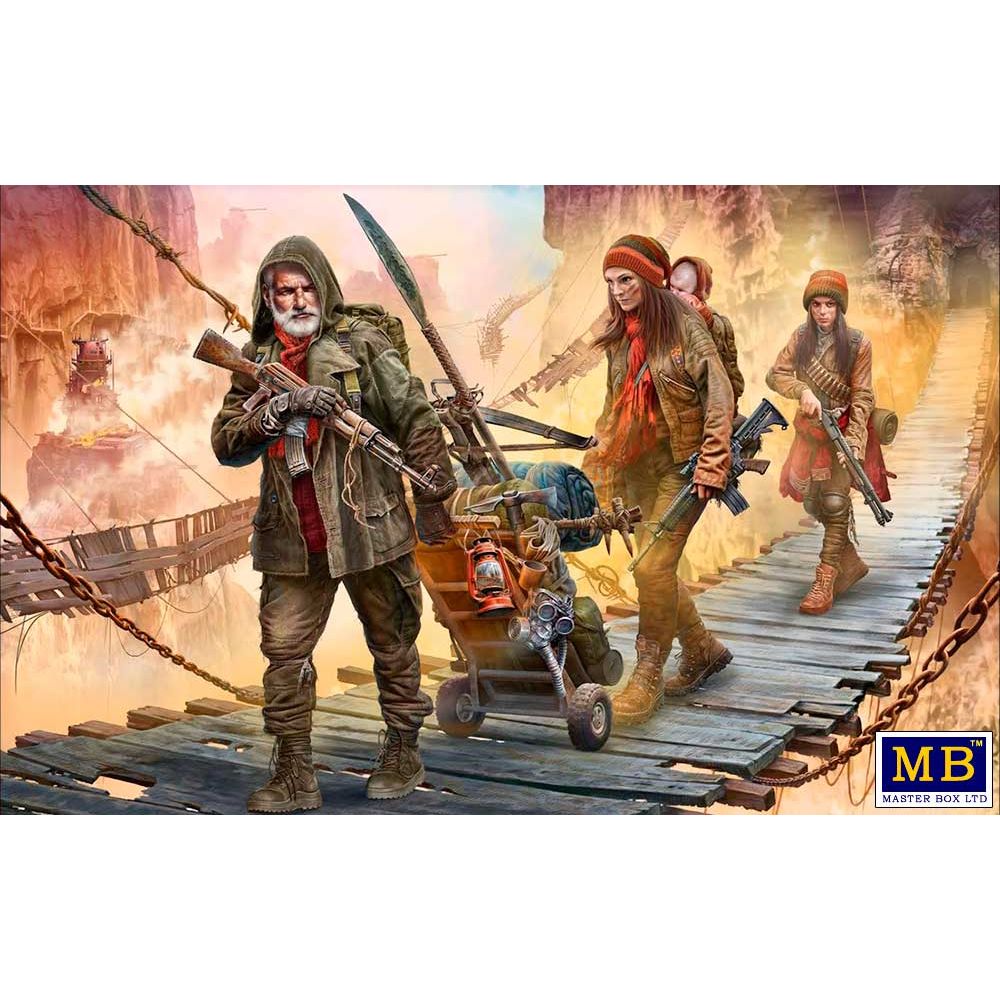 MASTER BOX P?st-apocalyptic series. The Last Bridge